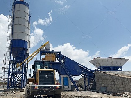 mobile concrete batching plant for sale